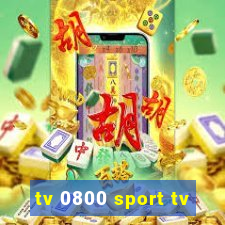 tv 0800 sport tv